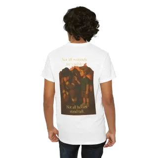 T-Shirt 134 Person 7 Back White